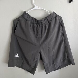 Grey Adidas shorts